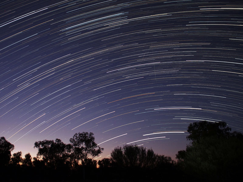 star trail