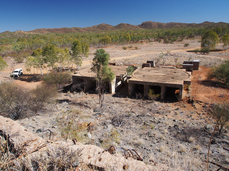 old ore processing plant