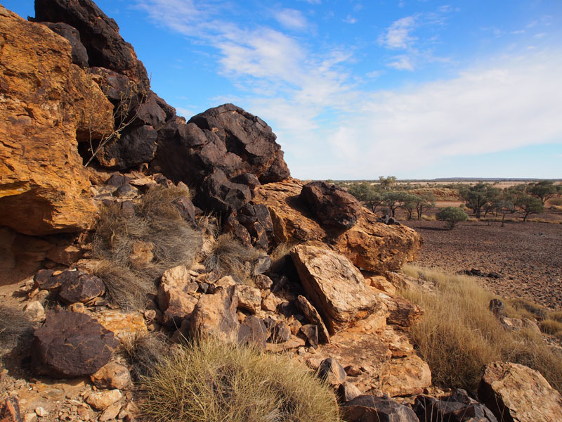 rocks