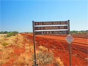 track sign