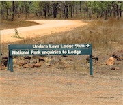 park sign